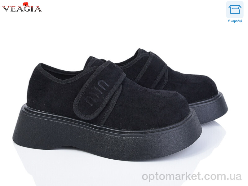 Купить Туфлі жіночі B9006-1 Veagia чорний, фото 1