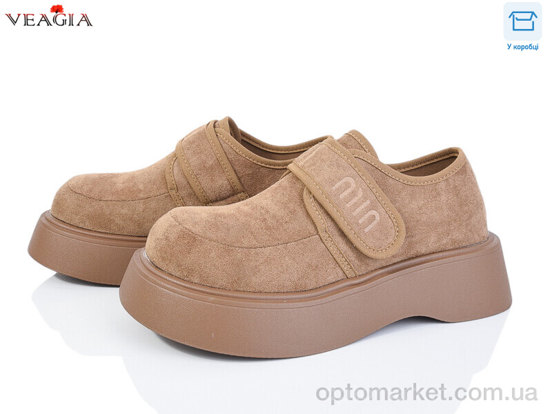 Купить Туфлі жіночі B9006-3 Veagia хакі, фото 1