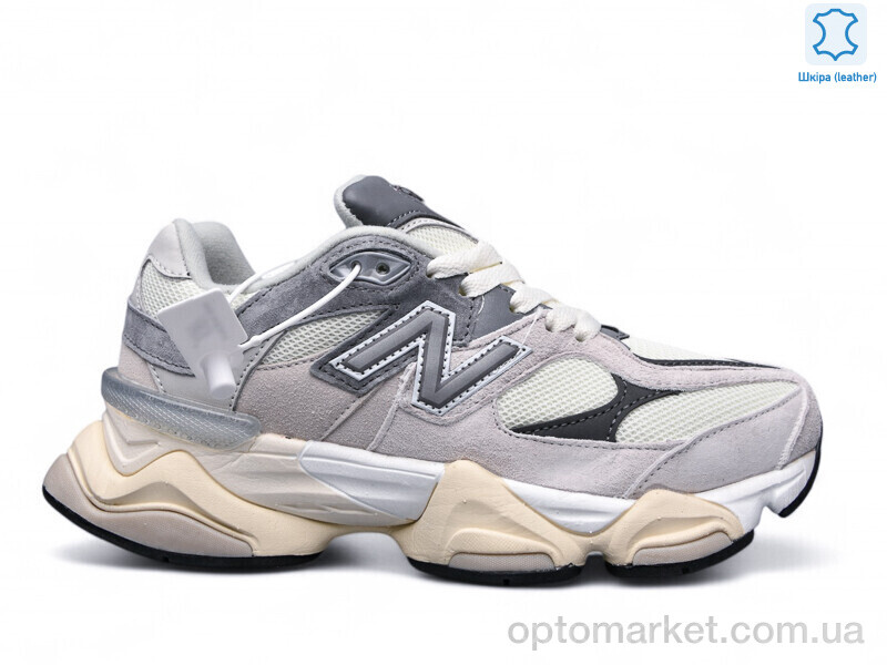 Купить Кросівки жіночі B9060-20 N.w balance сірий, фото 2