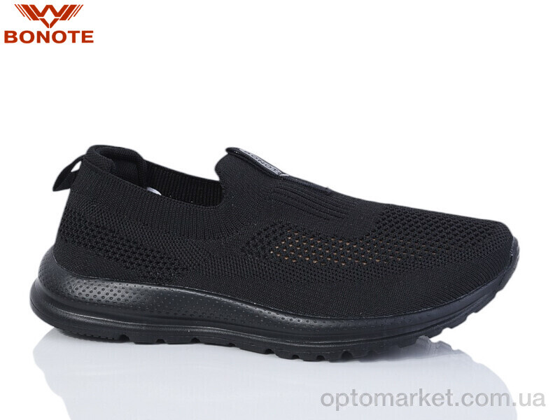 Купить Кросівки жіночі B9112-1 Bonote чорний, фото 1