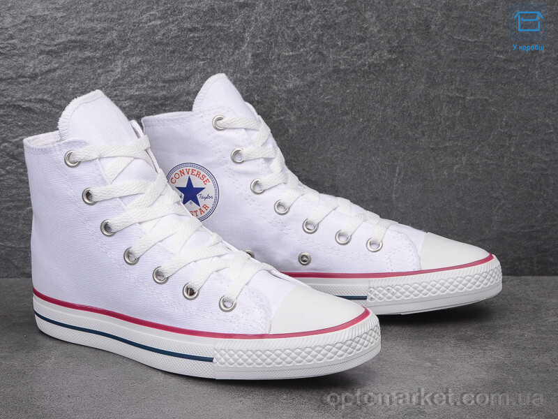 Купить Кеди дитячі B9166-2 C.nverse білий, фото 3