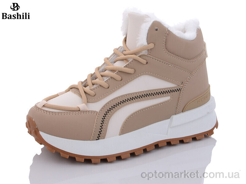 Купить Кросівки унісекс B942-4 Башили бежевий, фото 1