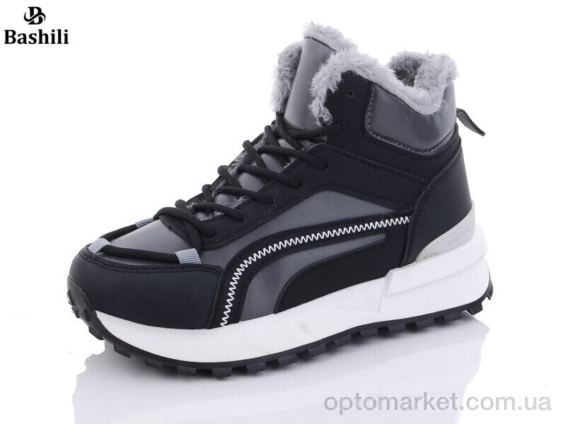 Купить Кросівки унісекс B942-5 Башили чорний, фото 1