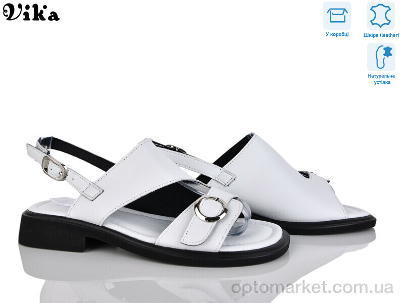 Купить Босоніжки жіночі B955-2 Vika білий, фото 1