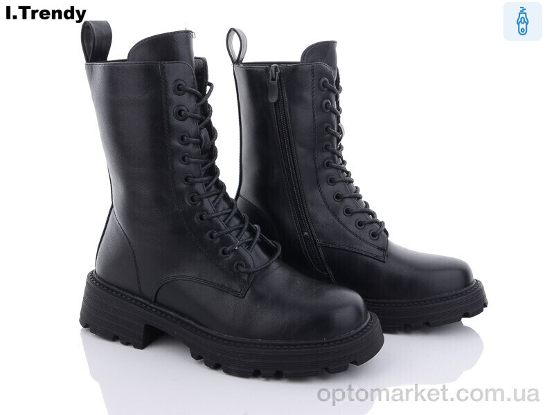 Купить Черевики жіночі B9703 Trendy чорний, фото 1