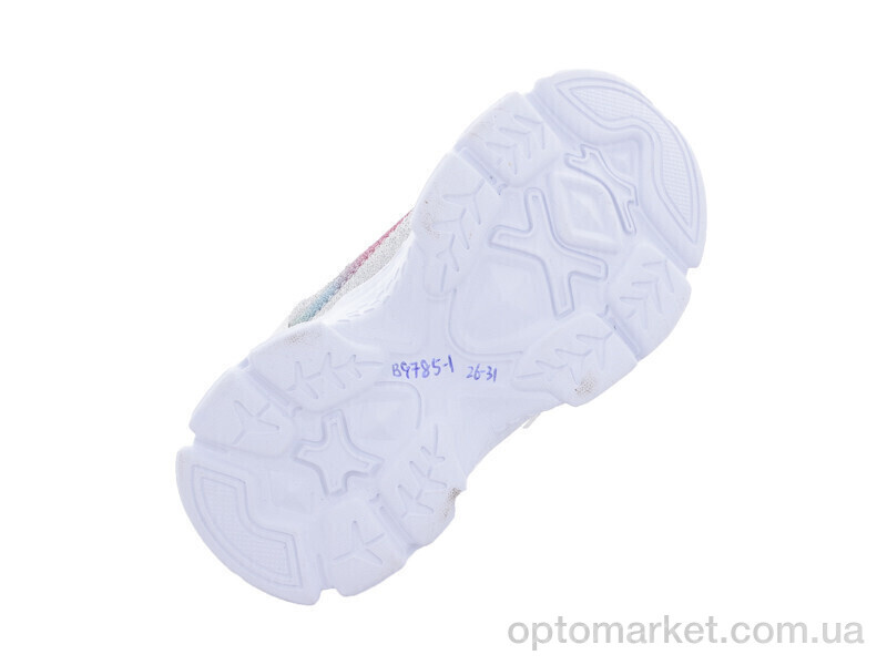 Купить Кросівки дитячі B9785-1 Bessky срібний, фото 2