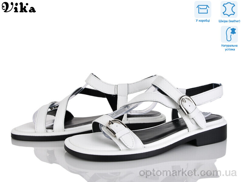 Купить Босоніжки жіночі B982-2 Vika білий, фото 1