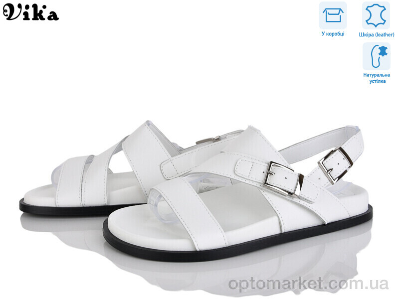 Купить Босоніжки жіночі B984-5 Vika білий, фото 1