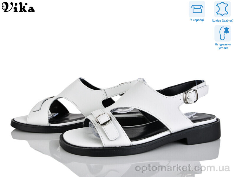 Купить Босоніжки жіночі B987-2 Vika білий, фото 1