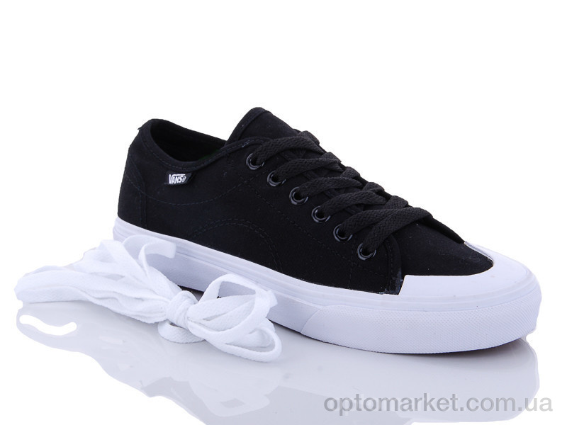 Купить Кеди жіночі B99 black V-ans чорний, фото 1