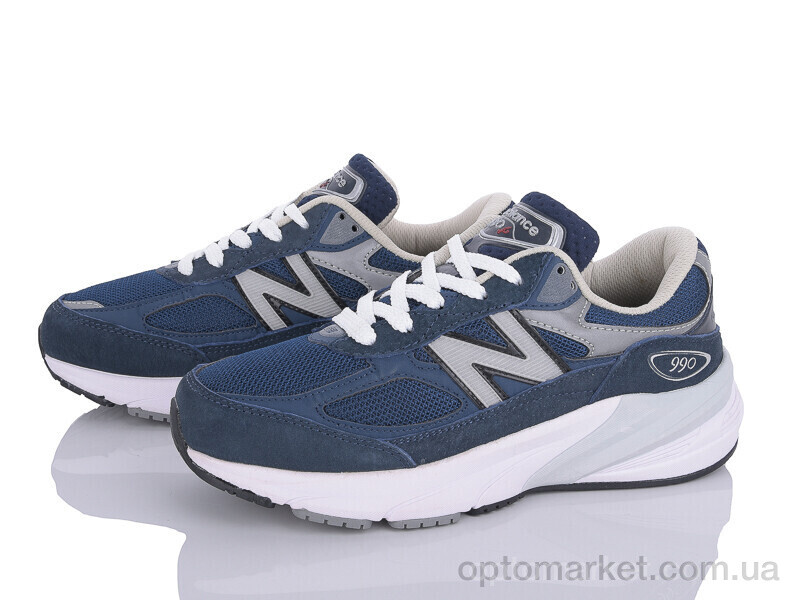 Купить Кросівки жіночі B990-5 N.w balance синій, фото 2