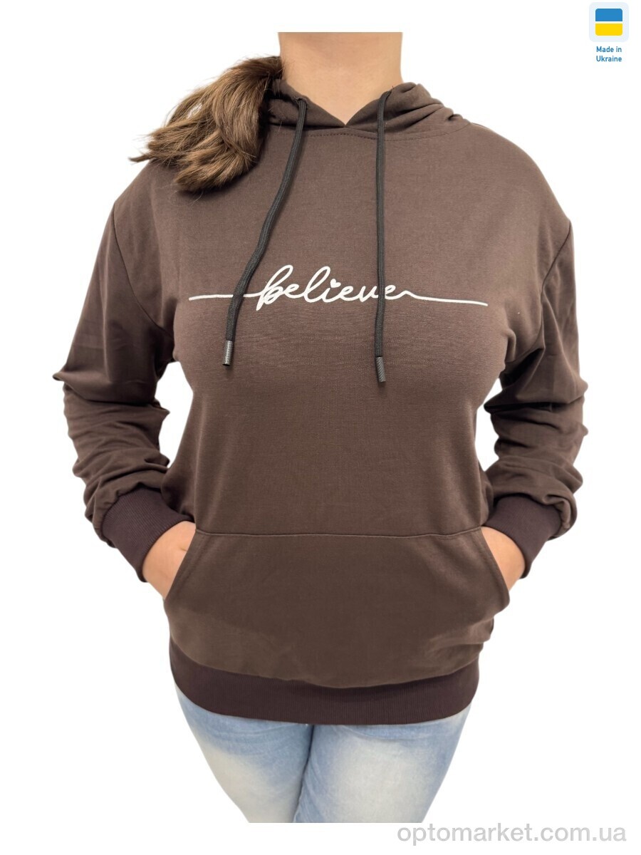 Купить Батник жіночі Батнік жіночий коричневий Riza коричневий, фото 1