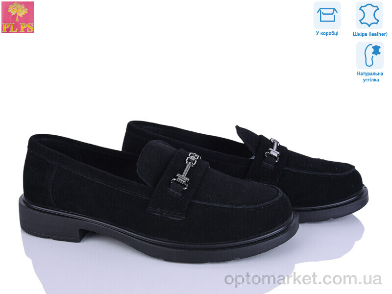 Купить Туфлі жіночі BB22-2 PLPS чорний, фото 1