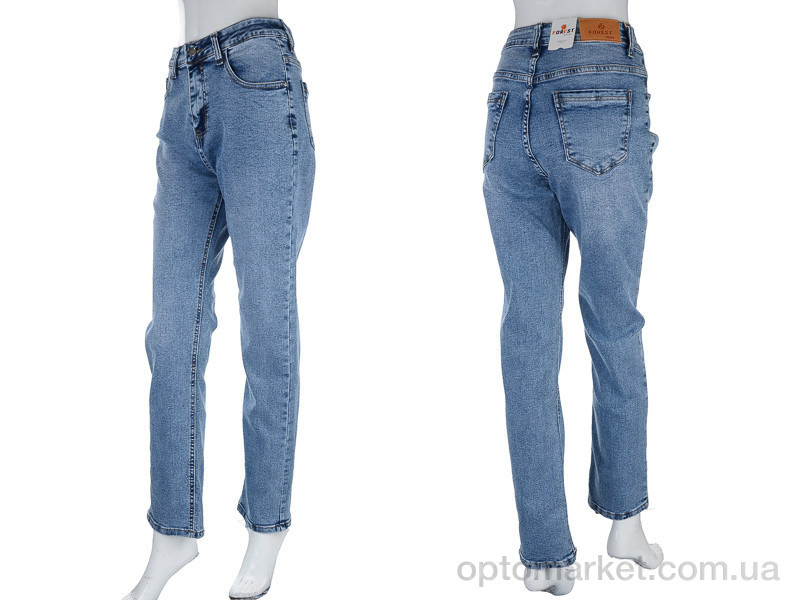 Купить Джинси жіночі BC3052 blue Forest блакитний, фото 3