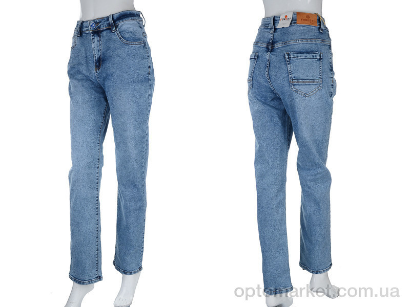 Купить Джинси жіночі BC3053 blue Forest блакитний, фото 3