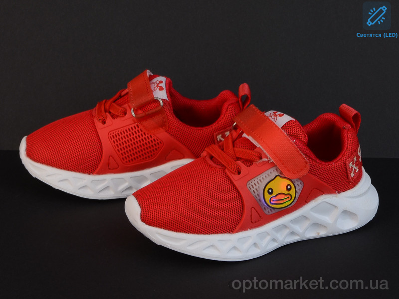 Купить Кросівки дитячі BD-С095-4 красный LED Babudog червоний, фото 2