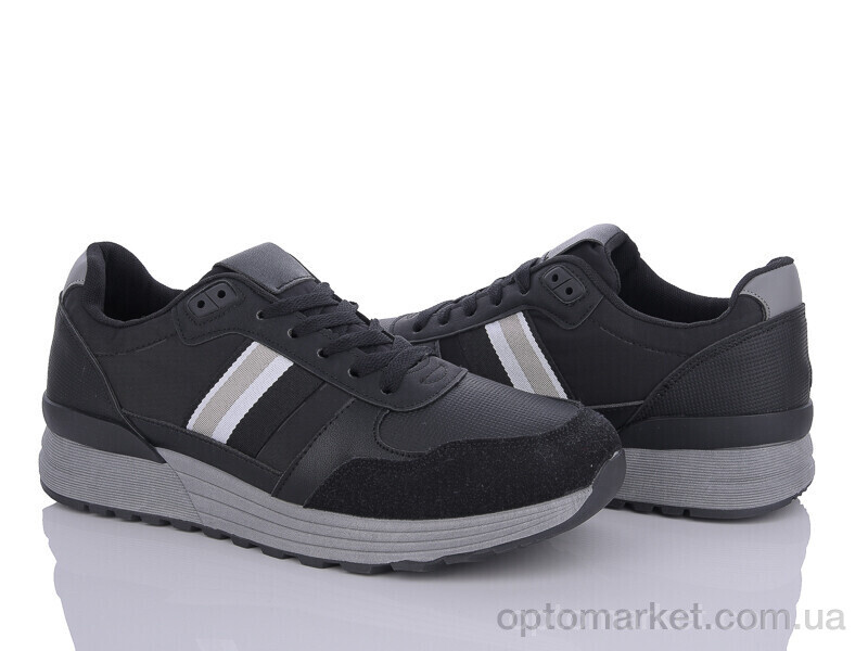 Купить Кросівки чоловічі BD101-1 BDDS чорний, фото 1