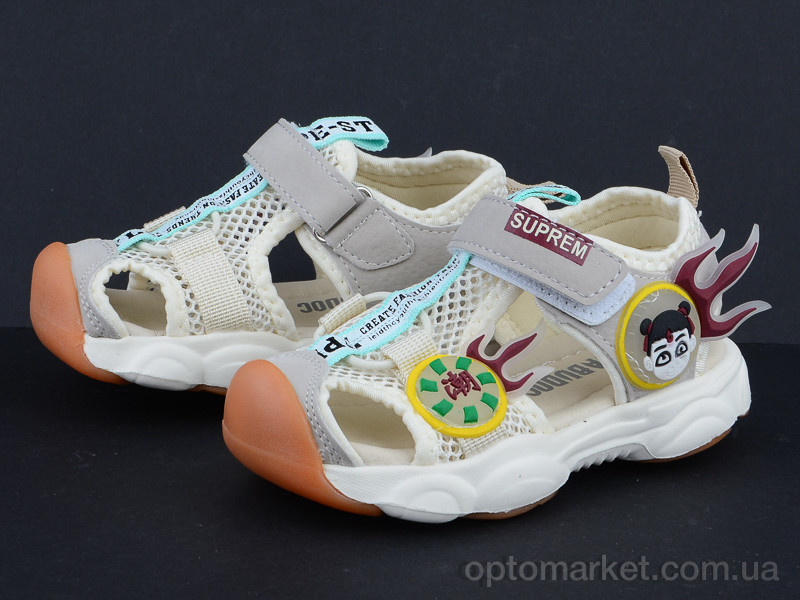 Купить Сандалі дитячі BD2005-3 белый Babudog білий, фото 2