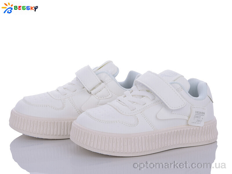 Купить Кросівки дитячі BD3370-6B Bessky білий, фото 1