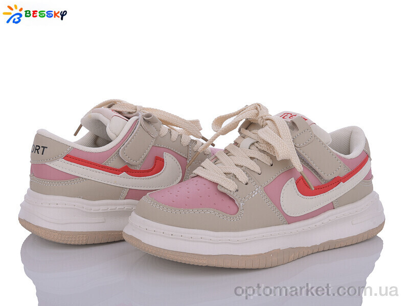 Купить Кросівки дитячі BD3489-6C Bessky рожевий, фото 1