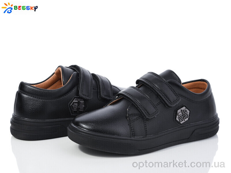 Купить Туфлі дитячі BD3724-1C Bessky чорний, фото 1