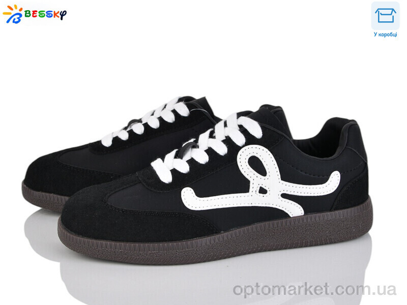 Купить Кросівки жіночі BD5009-1 Bessky чорний, фото 1