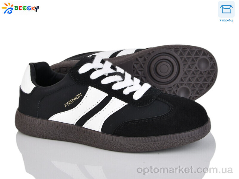 Купить Кросівки жіночі BD5010-1 Bessky чорний, фото 1