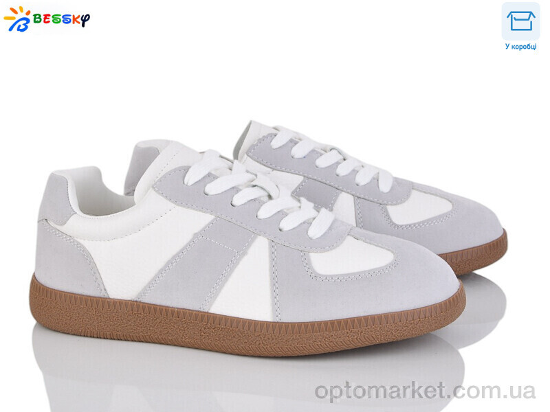 Купить Кросівки жіночі BD5012-2 Bessky білий, фото 1