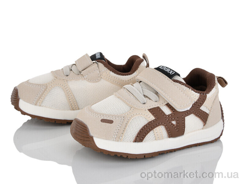 Купить Кросівки дитячі BD601-1K Kimbo-o бежевий, фото 1