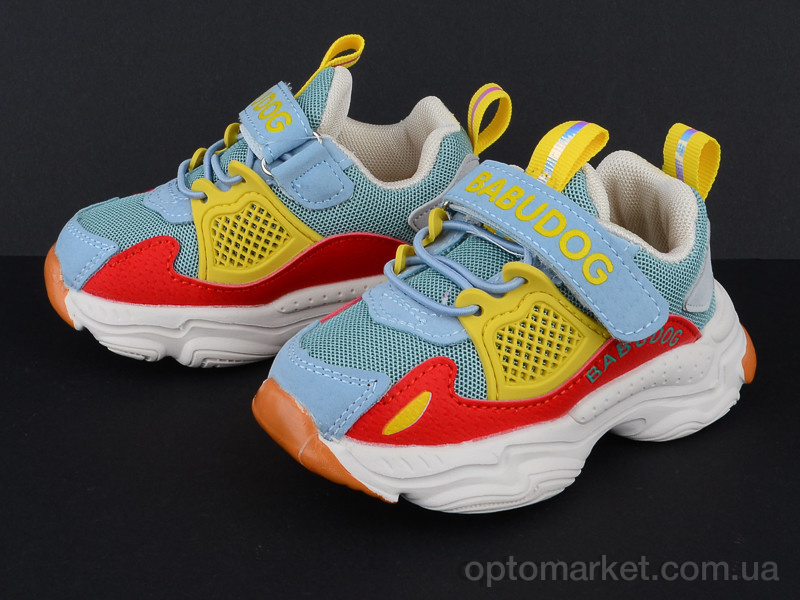 Купить Кросівки дитячі BD82006-22 голубой Babudog блакитний, фото 2