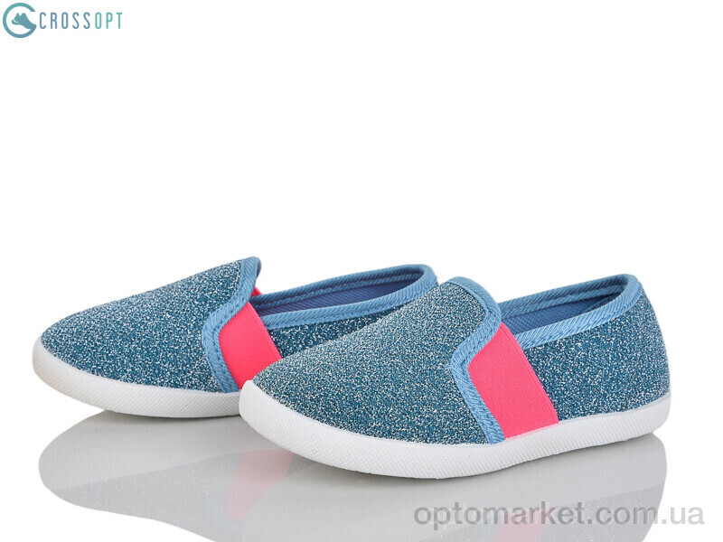 Купить Сліпони дитячі BE112 l.blue CROSSOPT синій, фото 1