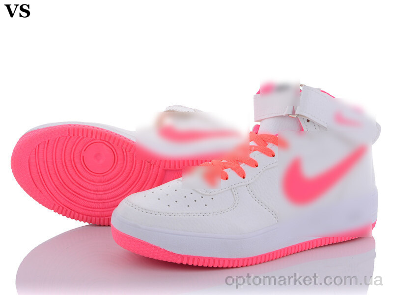 Купить Кросівки жіночі Бело-розовые N.ke білий, фото 1