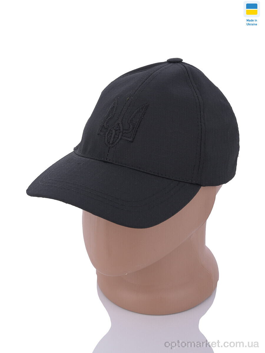 Купить Кепка чоловічі Бейсболка тризуб 001-2 чорний STARK чорний, фото 1