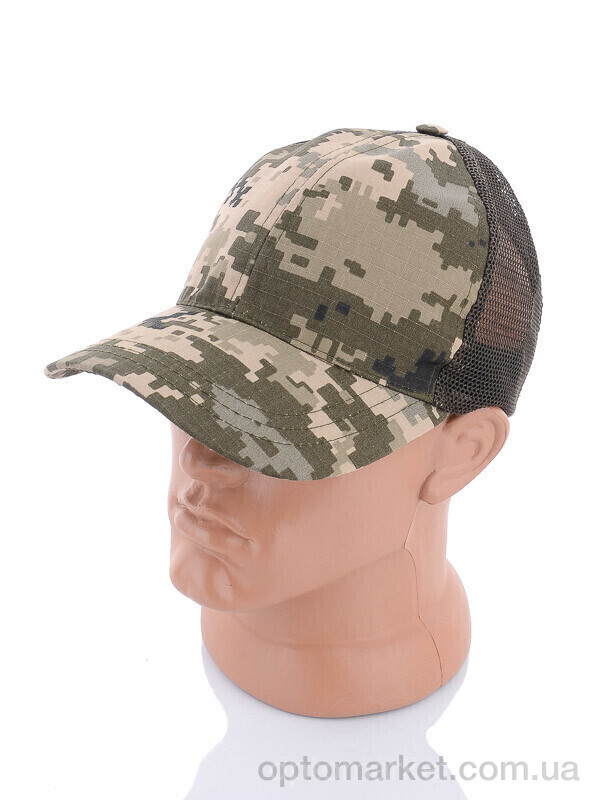 Купить Кепка чоловічі Бейсболка з сіткою піксель STARK хакі, фото 1