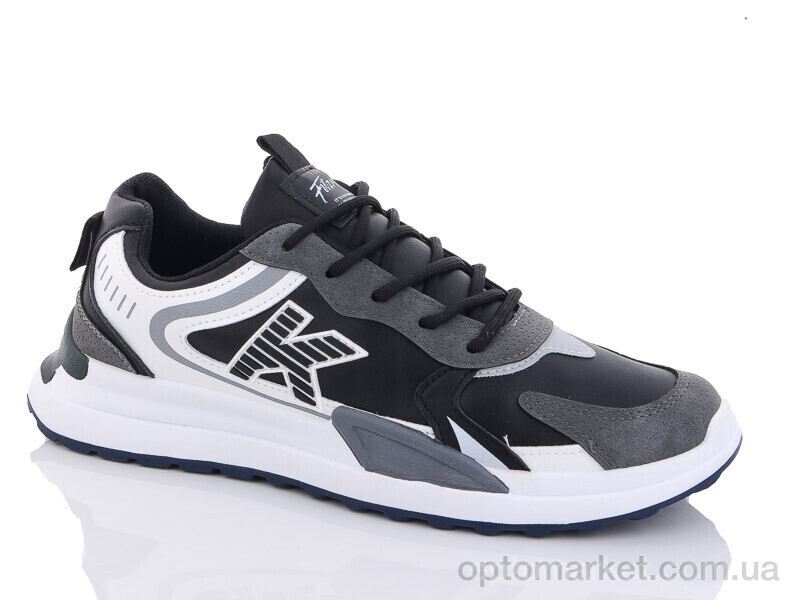 Купить Кросівки чоловічі BF42-1 Nayasitun чорний, фото 1