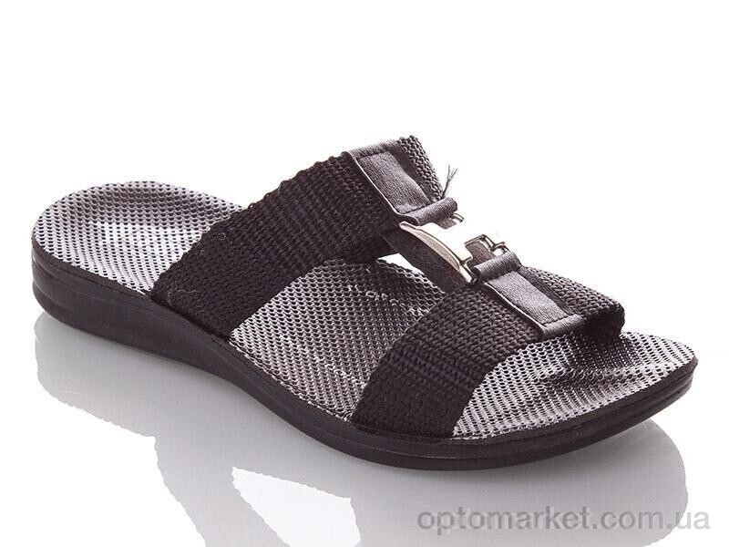 Купить Шльопанці дитячі BH-B-black Demur чорний, фото 1