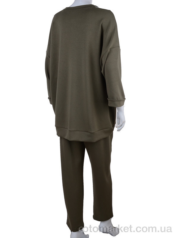 Купить Костюм женские BJ20221042 green Biljana зеленый, фото 2