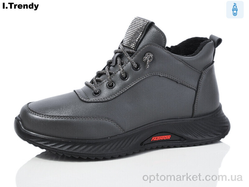 Купить Черевики жіночі BK1221-10 Trendy сірий, фото 1