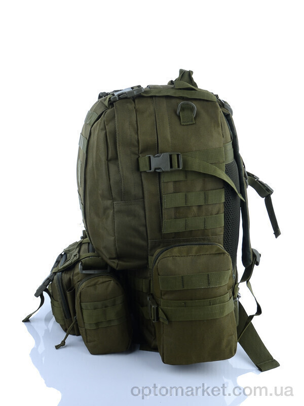 Купить Рюкзак чоловічі BK2437 green Superbag зелений, фото 3