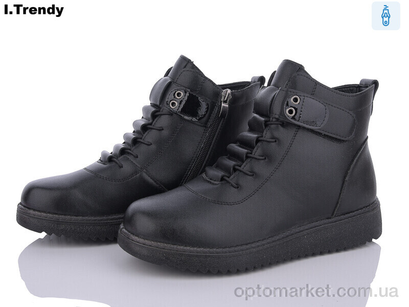 Купить Черевики жіночі BK262-1A Trendy чорний, фото 1