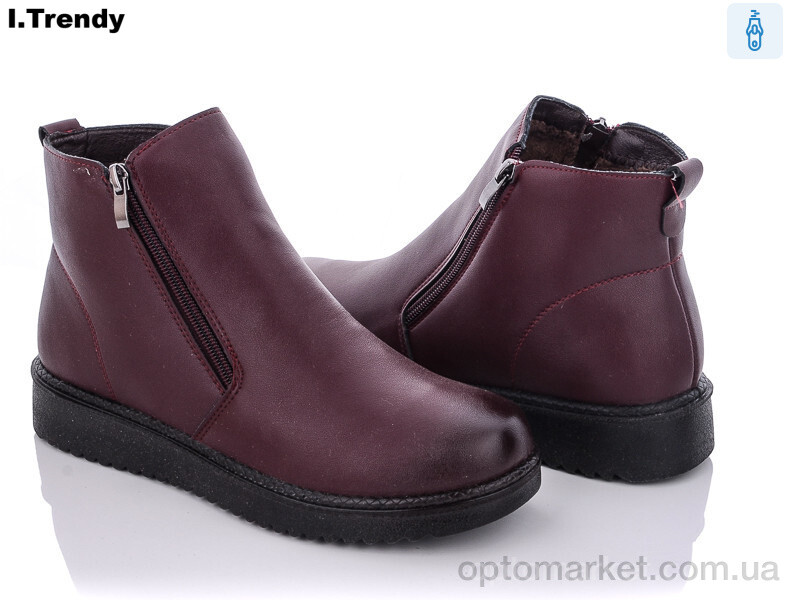 Купить Черевики жіночі BK296-8A Trendy бордовий, фото 1