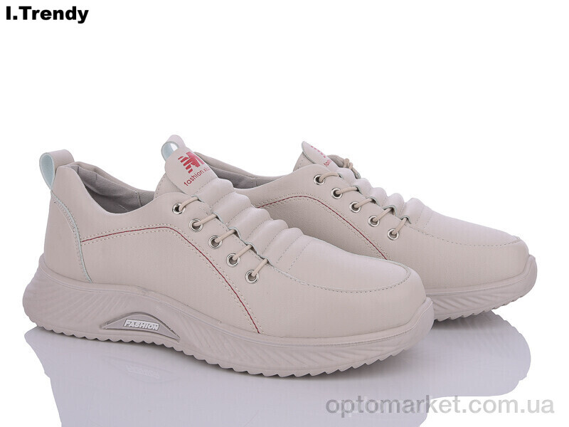 Купить Кросівки жіночі BK376A-2 Trendy бежевий, фото 1