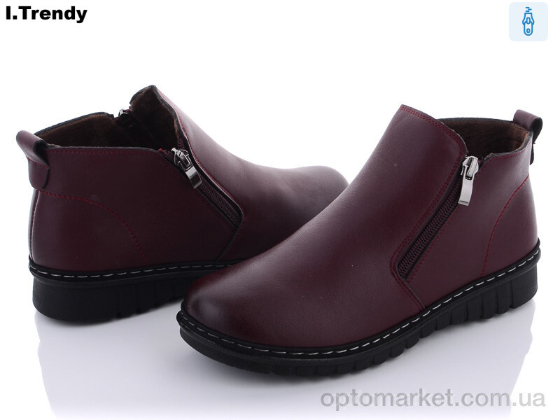 Купить Черевики жіночі BK61-8 Trendy бордовий, фото 1