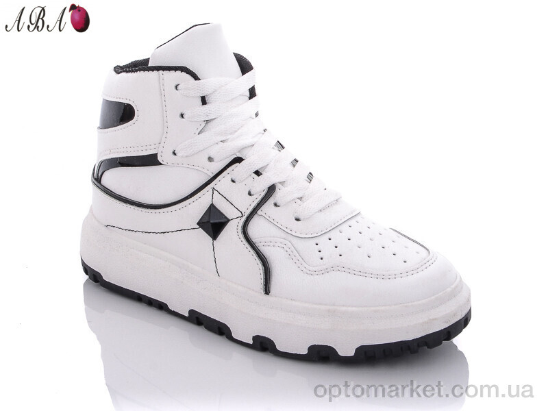 Купить Кросівки жіночі BK72 white-black Aba білий, фото 1