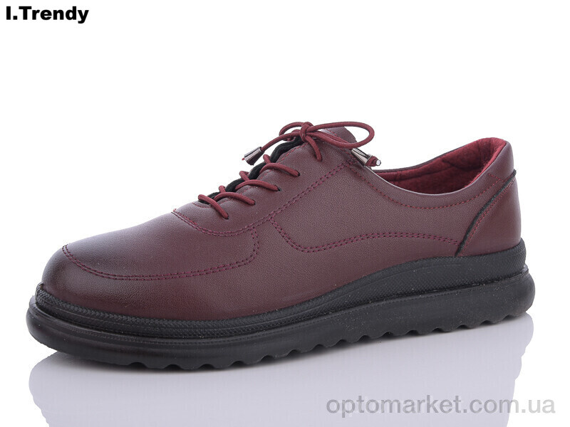 Купить Туфлі жіночі BK752-8 Trendy бордовий, фото 1