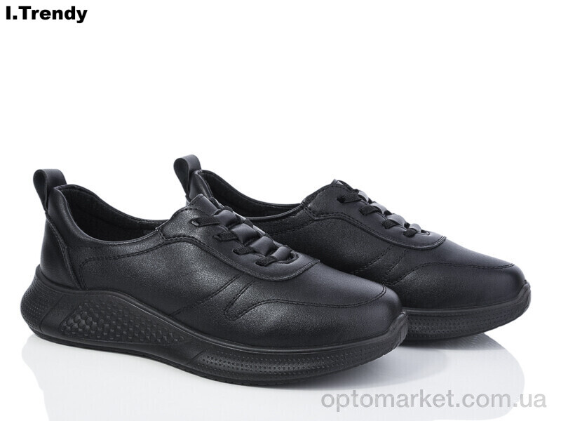 Купить Кросівки жіночі BK760-1 Trendy чорний, фото 1