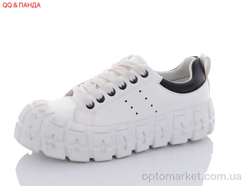 Купить Кросівки жіночі BK81 black QQ shoes білий, фото 1