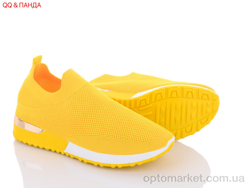 Купить Кросівки жіночі BK85-6 QQ shoes жовтий, фото 1