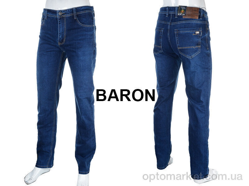 Купить Джинси чоловічі BK9225 blue Baron синій, фото 3