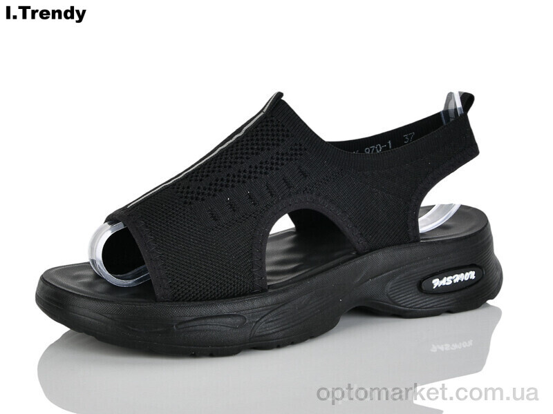 Купить Босоніжки жіночі BK970-1 Trendy чорний, фото 1